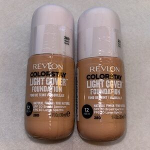 2 pack Revlon ColorStay Light Cover Foundation